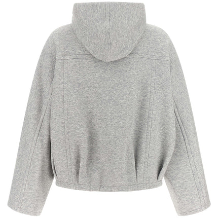 Brunello Cucinelli Gray Cotton Hoodie