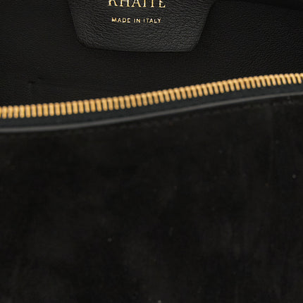 Khaite Black Calfskin Crossbody Bag
