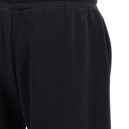 Off-White Black Cotton Joggers (Workout Pants)