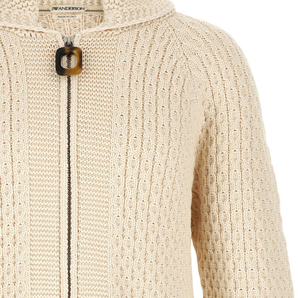 J.W.Anderson White Cotton Cardigan