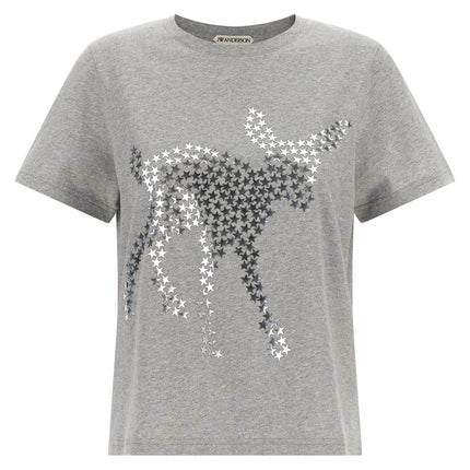 J.W.Anderson Gray Cotton T-Shirt J.W.Anderson