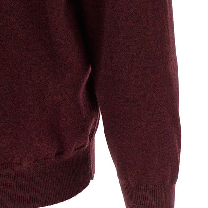 Brunello Cucinelli Bordeaux Cashmere Cardigan