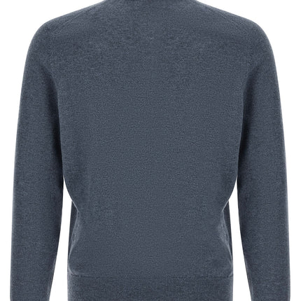 Brunello Cucinelli Blue Cashmere Cardigan Brunello Cucinelli