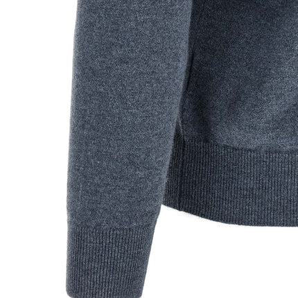 Brunello Cucinelli Blue Cashmere Cardigan Brunello Cucinelli