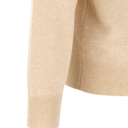Brunello Cucinelli Beige Cashmere Polo Shirt