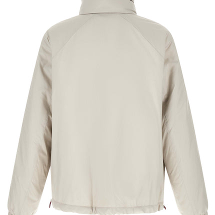 Brunello Cucinelli White Polyester Shell Jacket