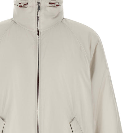 Brunello Cucinelli White Polyester Shell Jacket Brunello Cucinelli