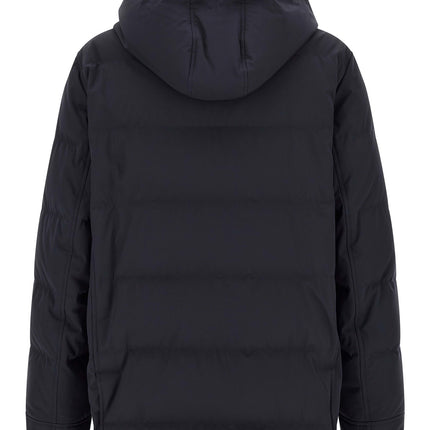 Brunello Cucinelli Blue Polyamide Parka Brunello Cucinelli