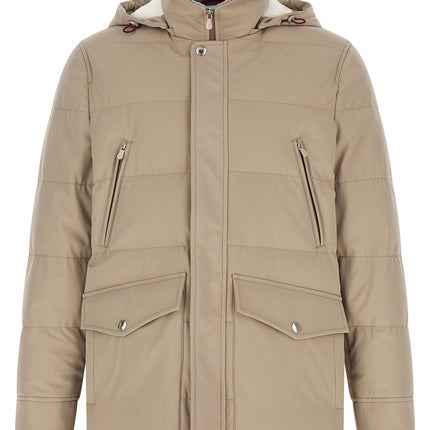 Brunello Cucinelli Beige Polyamide Parka