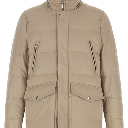Brunello Cucinelli Beige Polyamide Parka