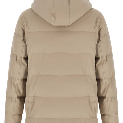 Brunello Cucinelli Beige Polyamide Parka