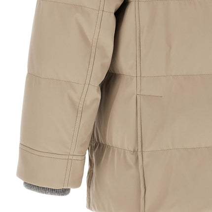 Brunello Cucinelli Beige Polyamide Parka
