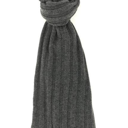 Brunello Cucinelli Gray Cashmere Scarf