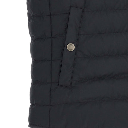 Brunello Cucinelli Blue Polyester Sleeveless Jacket