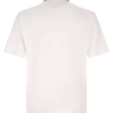 Brunello Cucinelli White Cotton T-Shirt