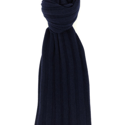 Brunello Cucinelli Blue Cashmere Scarf