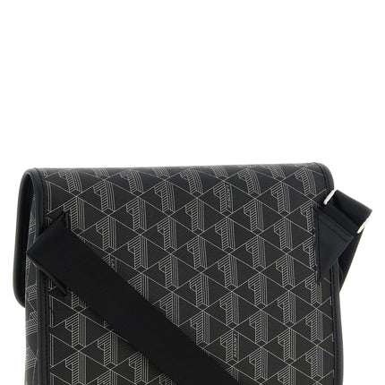 Lacoste Black Pvc Crossbody Bag