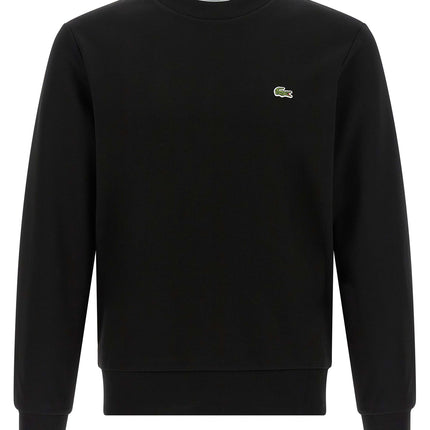 Lacoste Black Cotton Sweatshirt
