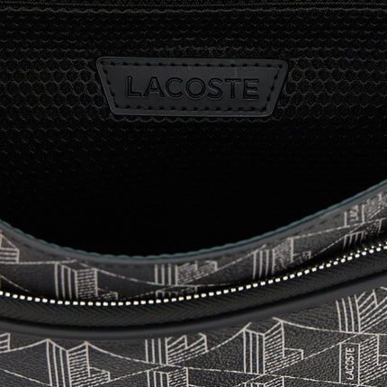 Lacoste Black Pvc Crossbody Bag