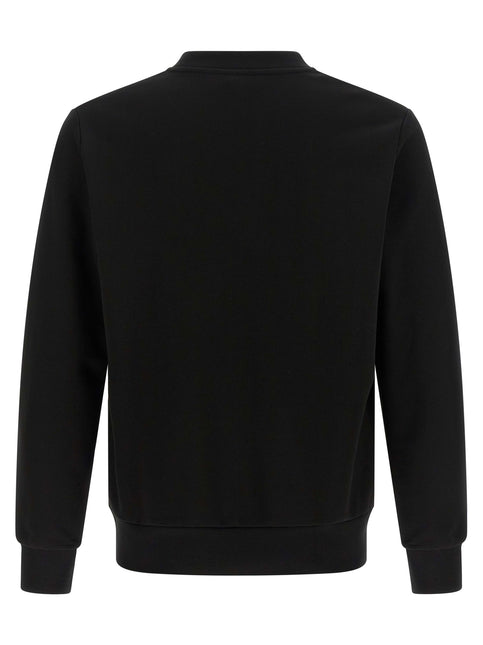 Lacoste Black Cotton Sweatshirt