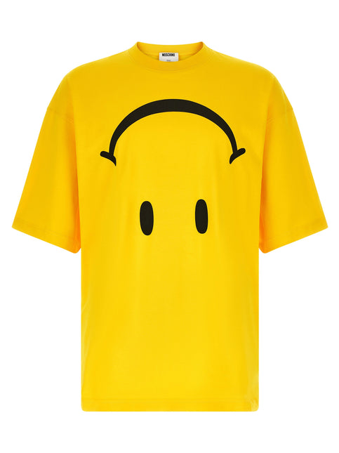 Moschino Bicolor Cotton T-Shirt