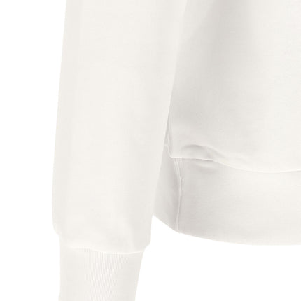 Lacoste White Cotton Sweatshirt