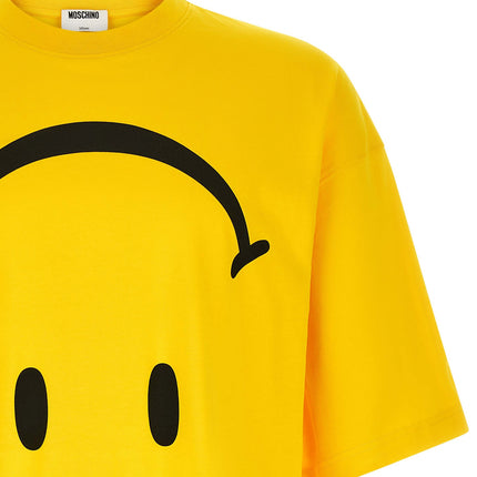 Moschino Bicolor Cotton T-Shirt