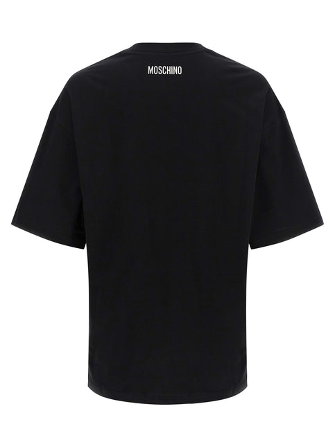 Moschino Bicolor Cotton T-Shirt
