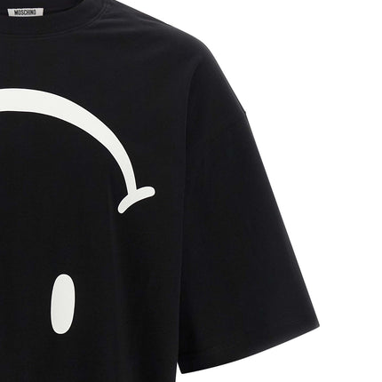 Moschino Bicolor Cotton T-Shirt