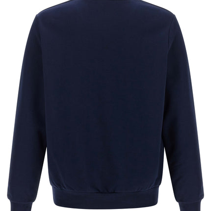 Lacoste Blue Cotton Sweatshirt