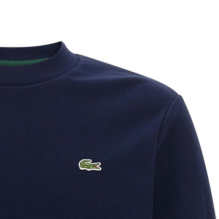 Lacoste Blue Cotton Sweatshirt