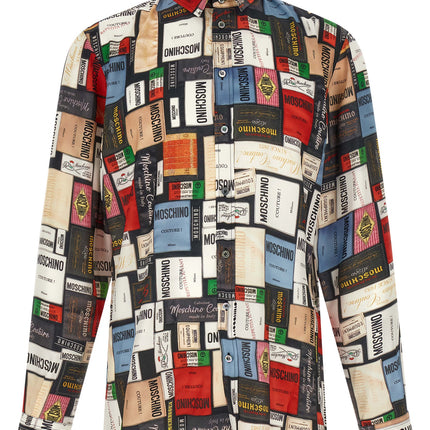 Moschino Multicolor Silk Blouse