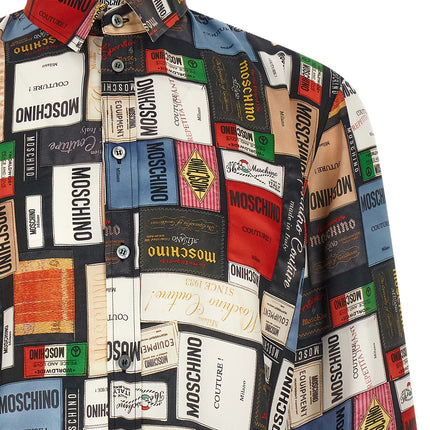 Moschino Multicolor Silk Blouse