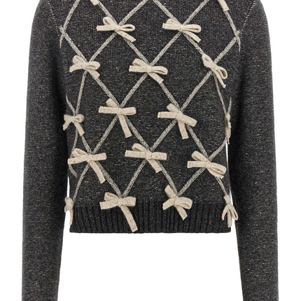 Moschino Gray Wool Cardigan