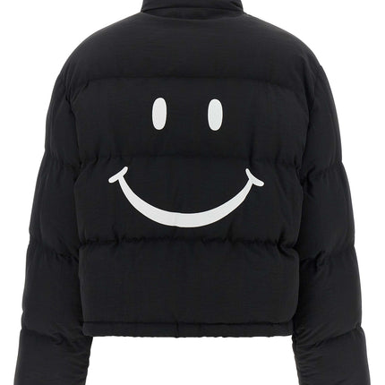Moschino Black Polyamide Bomber