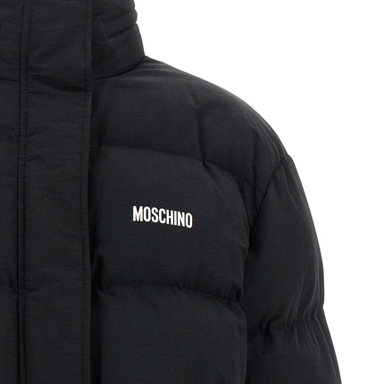 Moschino Black Polyamide Bomber