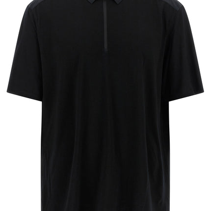 Arc'teryx Veilance Black Wool Polo Shirt