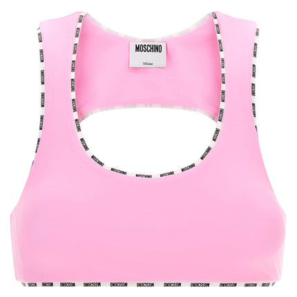 Moschino Multicolor Polyamide Sport Bra