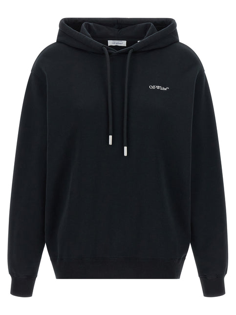 Off-White Black Cotton Sweatshirt