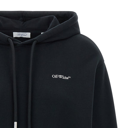 Off-White Black Cotton Sweatshirt