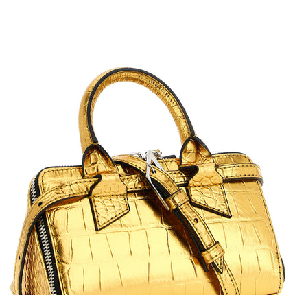 The Attico Gold Bovine Leather Handbag