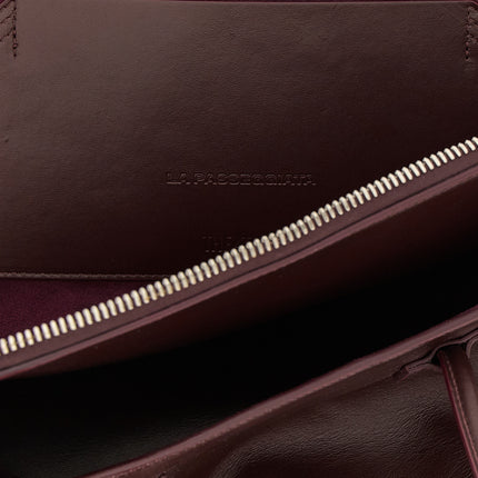 The Attico Purple Bovine Leather Shoulder Bag The Attico