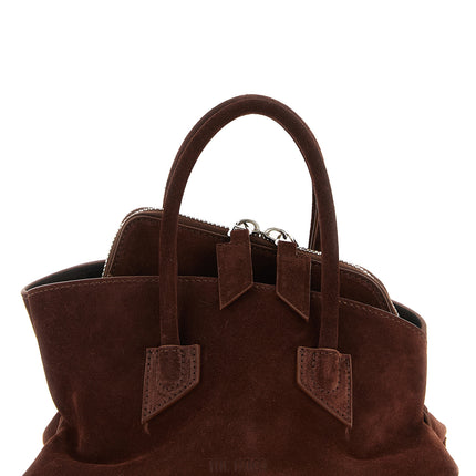 The Attico Brown Bovine Leather Handbag