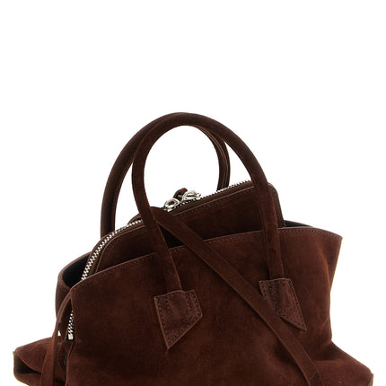 The Attico Brown Bovine Leather Handbag