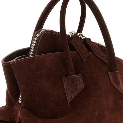 The Attico Brown Bovine Leather Handbag