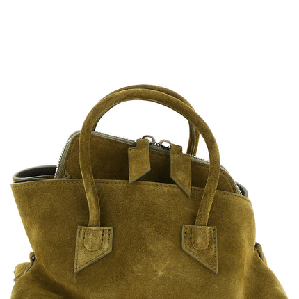 The Attico Bicolor Bovine Leather Handbag The Attico