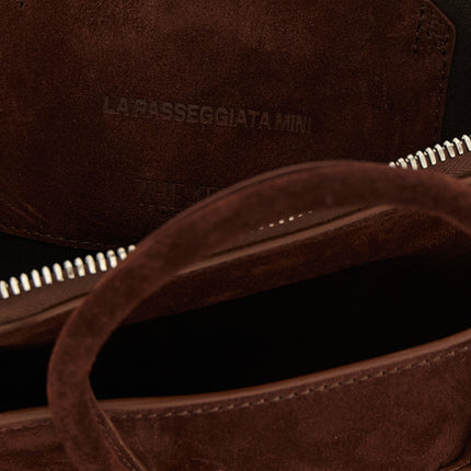 The Attico Brown Bovine Leather Handbag