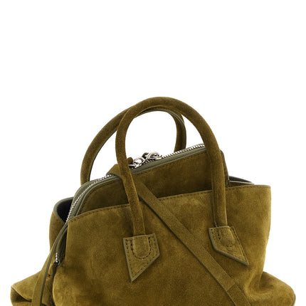 The Attico Bicolor Bovine Leather Handbag The Attico