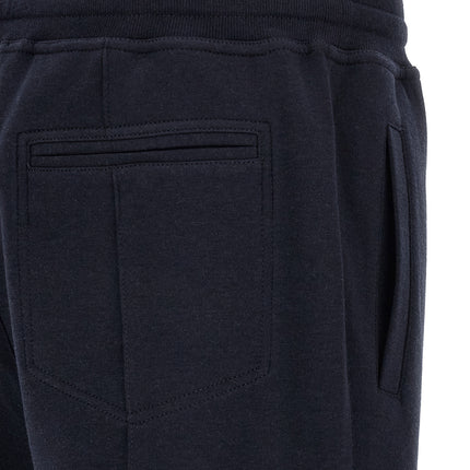 Brunello Cucinelli Blue Cotton Joggers (Workout Pants)