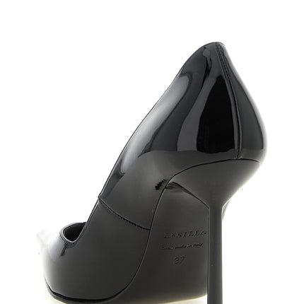 LE SILLA Black Polyethylene High Heel Pumps